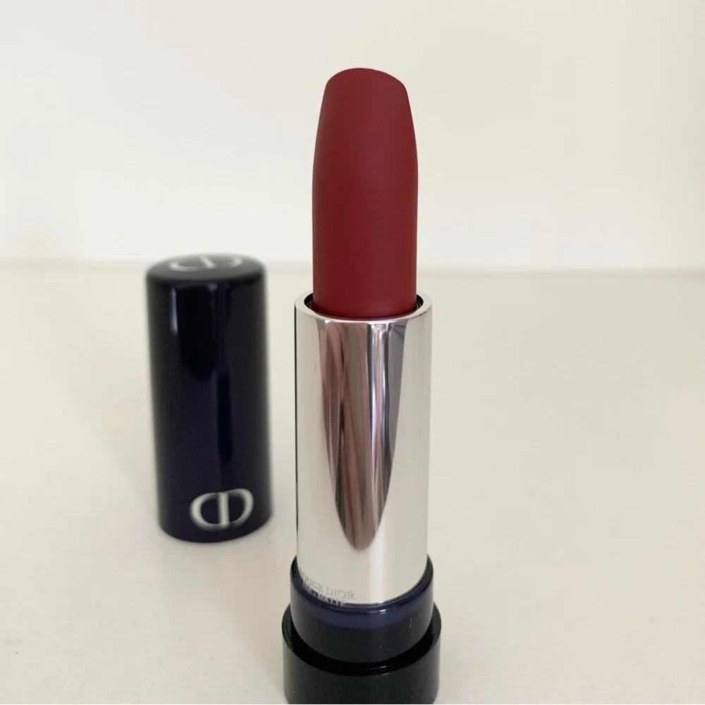 NWOT Rouge Dior matte red lipstick full size 858
